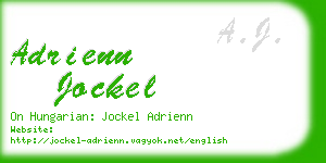 adrienn jockel business card